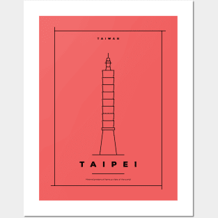 Taiepi Minimal Poster Posters and Art